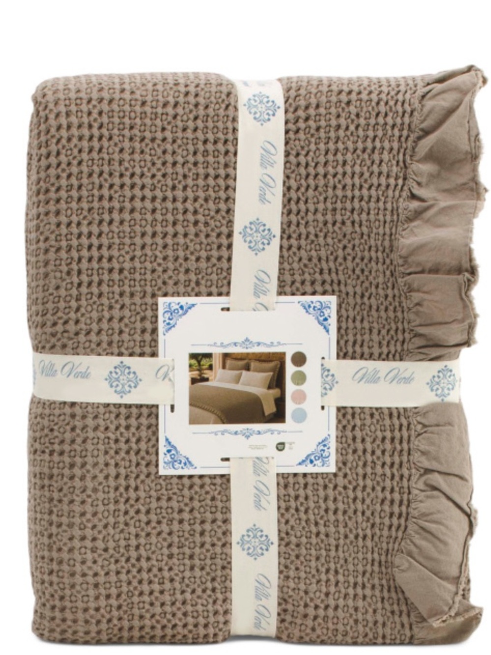 INUP HOME Waffle Cotton Blanket